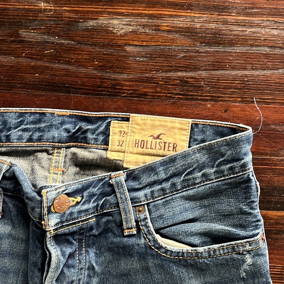 Hollister California Trading Company Distressed Jeans 32 - Picture 3 of 4